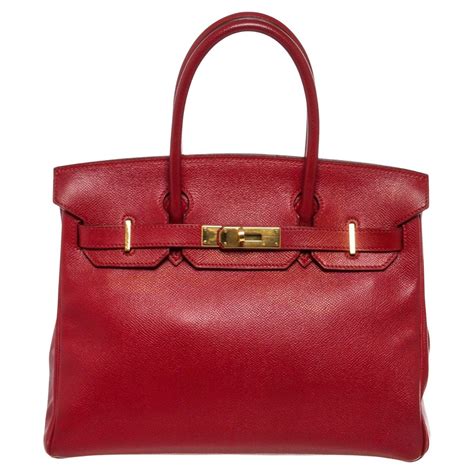 authentic hermes red birkin with box|hermes birkin bags 2021.